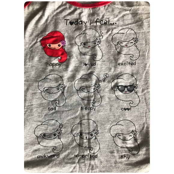 ▪️DISNEY ARIEL How I Feel Fitted Tank - Picture 3 of 5